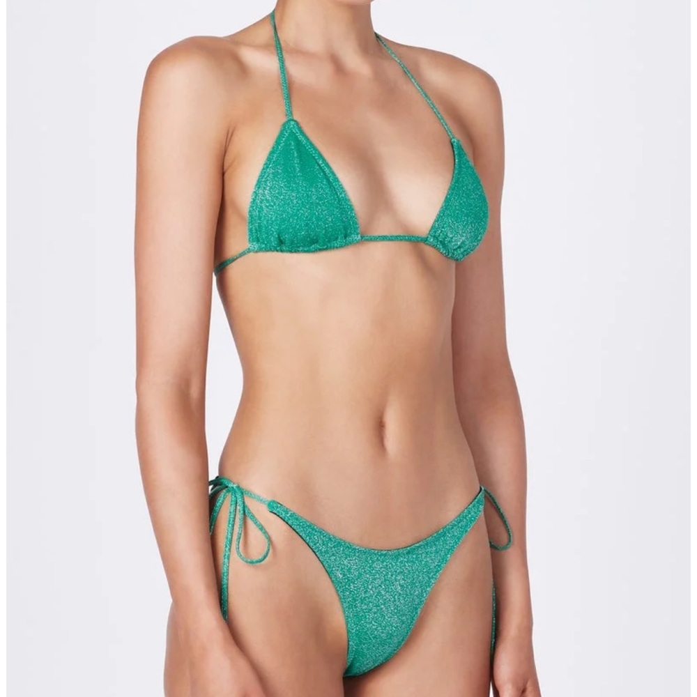 NWT Triangl Swimwear Bikini Top | Jade Green | Size L (Bottom also avail)